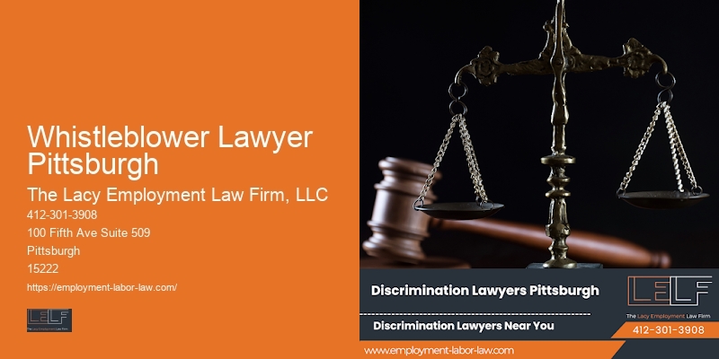 Workplace harassment attorney Whistleblower Lawyer Pittsburgh
