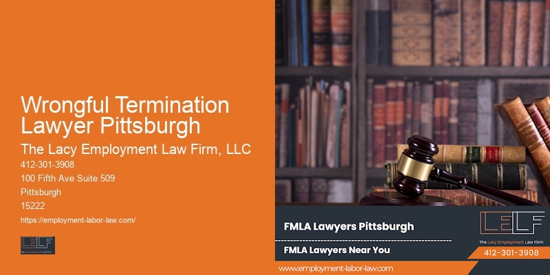 Wrongful Termination Lawyer Pittsburgh employment law mediation services
