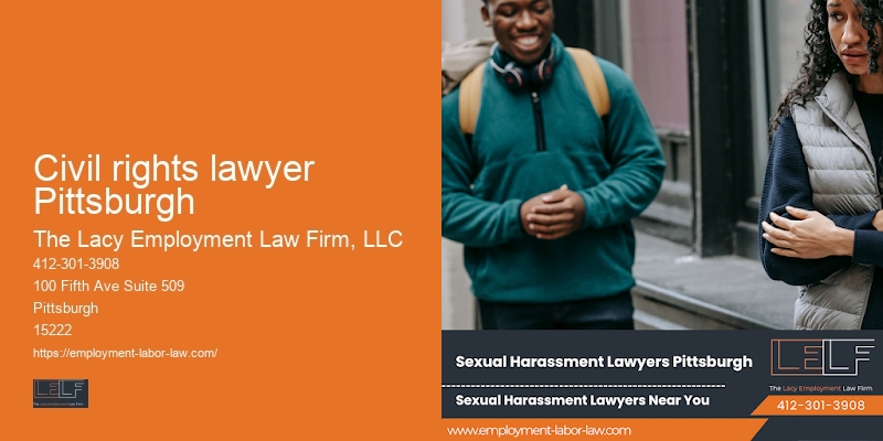 Civil rights lawyer Pittsburgh Workplace Dispute Lawyers