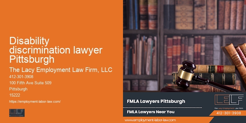 Legal Expert for Job Rights Issues in Disability discrimination lawyer Pittsburgh