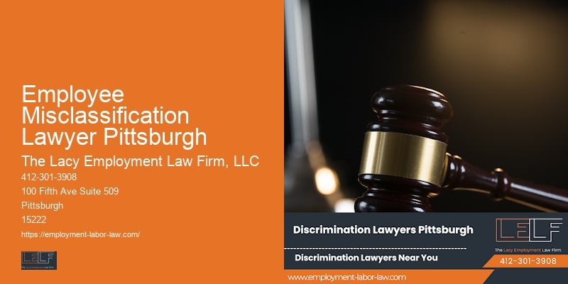 Employee Misclassification Lawyer Pittsburgh