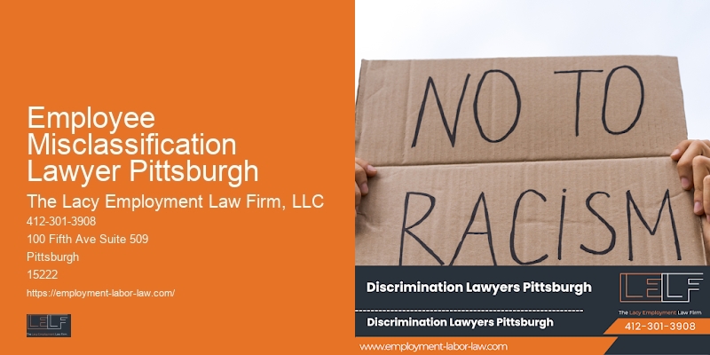 Employee Misclassification Lawyer Pittsburgh family leave rights attorney
