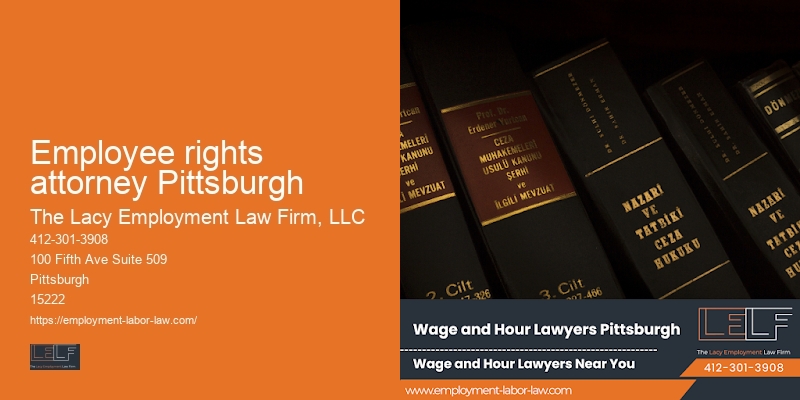 Mediation Services for Employment Law in Employee rights attorney Pittsburgh