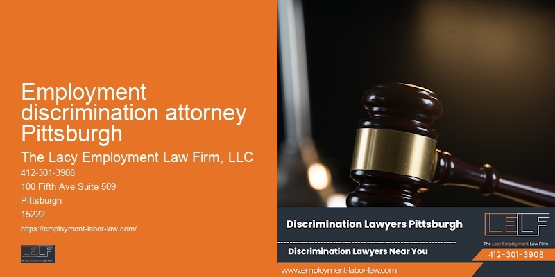 Employment discrimination attorney Pittsburgh