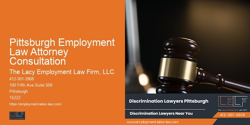 Pittsburgh Employment Law Attorney Consultation