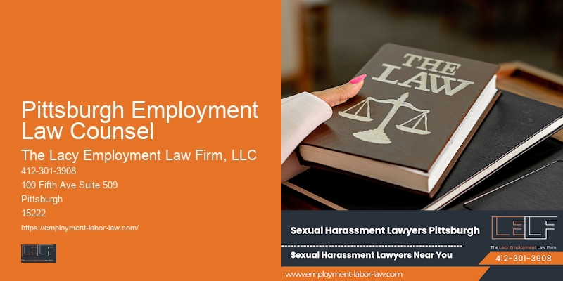 Employment Discrimination Litigation in Pittsburgh Employment Law Counsel