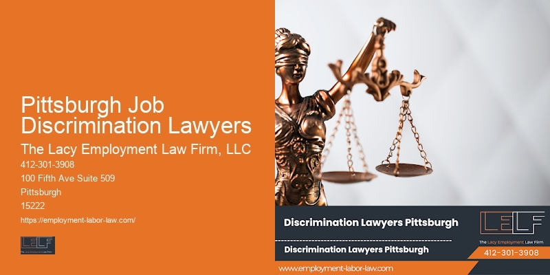 Workplace discrimination law firm Pittsburgh Job Discrimination Lawyers