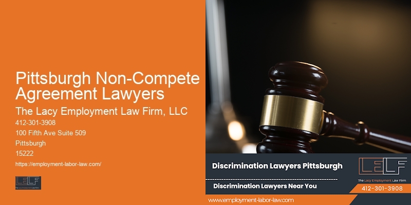 Pittsburgh Non-Compete Agreement Lawyers