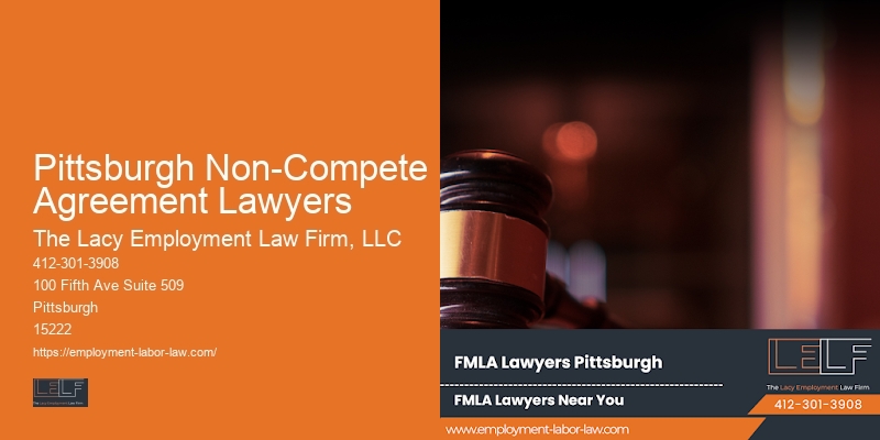 Pittsburgh Non-Compete Agreement Lawyers wage theft lawyer