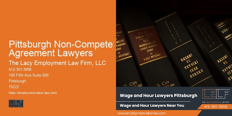 Disability Discrimination Legal Services in Pittsburgh Non-Compete Agreement Lawyers