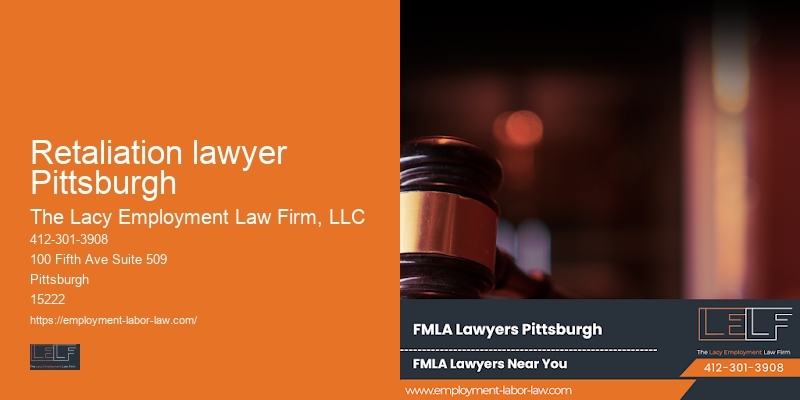 Hostile work environment counsel Retaliation lawyer Pittsburgh