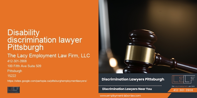 Disability discrimination lawyer Pittsburgh