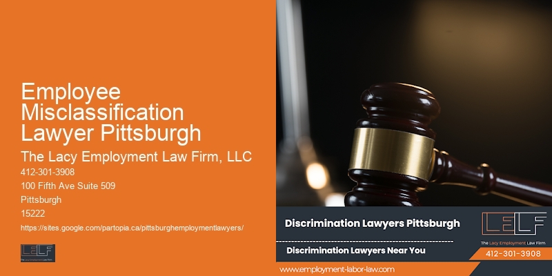 Employee Misclassification Lawyer Pittsburgh