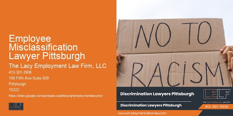Employee Misclassification Lawyer Pittsburgh Employee Rights Advocacy