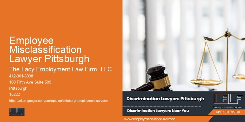 Employee Misclassification Lawyer Pittsburgh Employment Rights Attorneys
