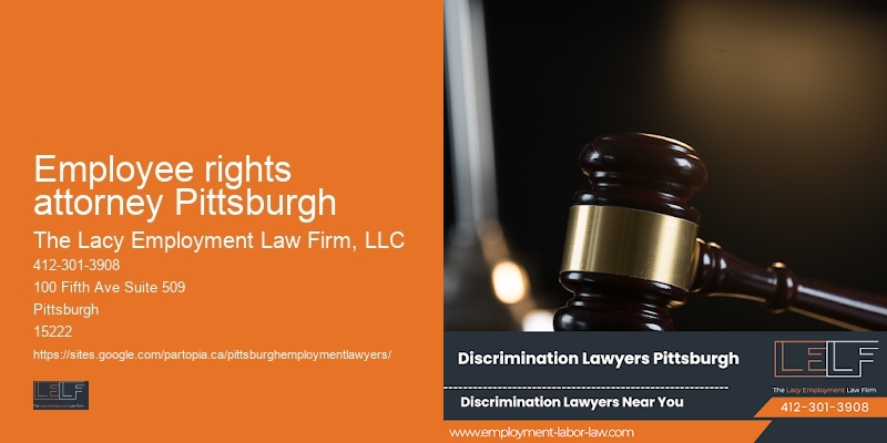 Employee rights attorney Pittsburgh