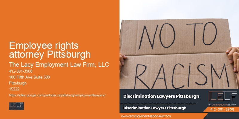 Employment contract lawyer near me Employee rights attorney Pittsburgh