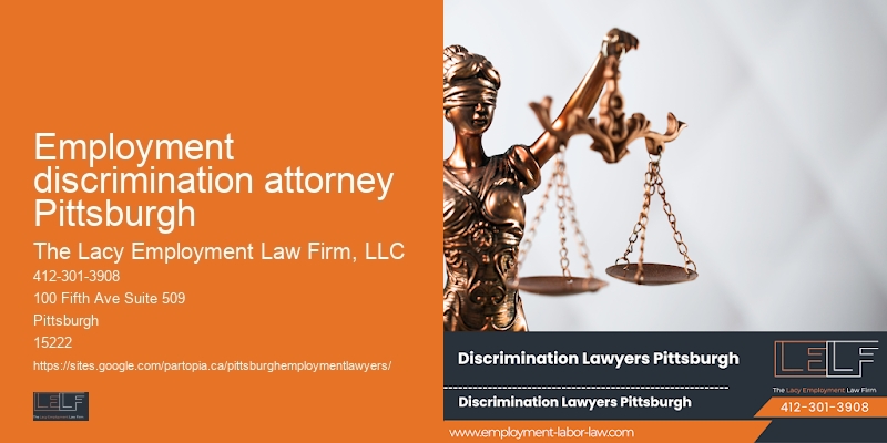 Lawyer for Workplace Accommodation Disputes in Employment discrimination attorney Pittsburgh