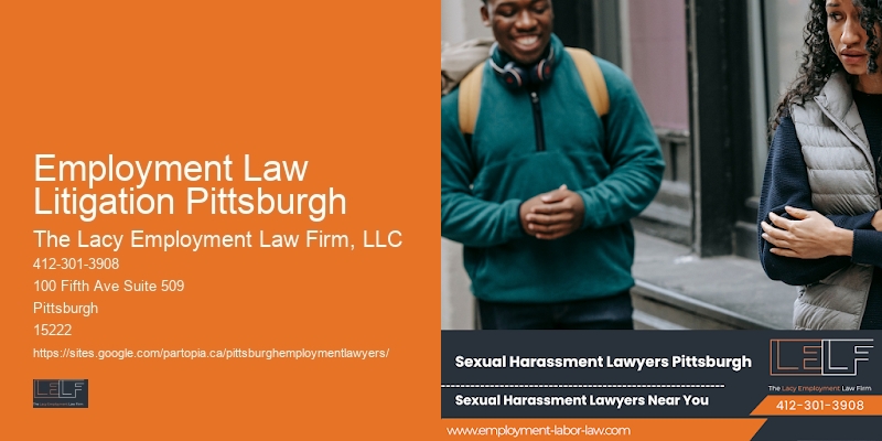 Employment dispute resolution Employment Law Litigation Pittsburgh