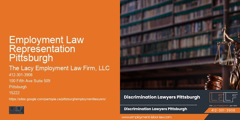 Employment law specialist Employment Law Representation Pittsburgh