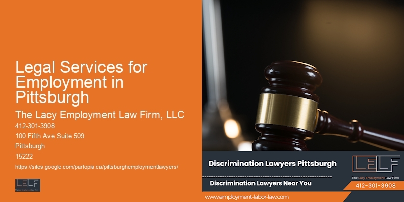 Legal Services for Employment in Pittsburgh