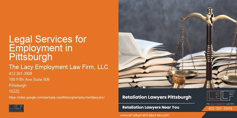 Legal Services for Employment in Pittsburgh Employee Rights Attorneys
