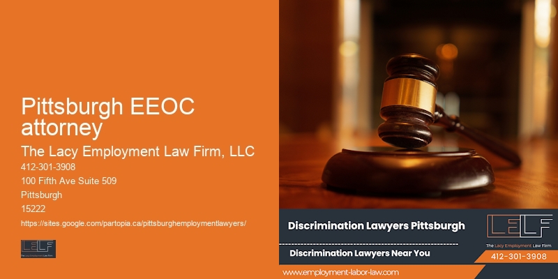 Workers' rights protection lawyer Pittsburgh EEOC attorney