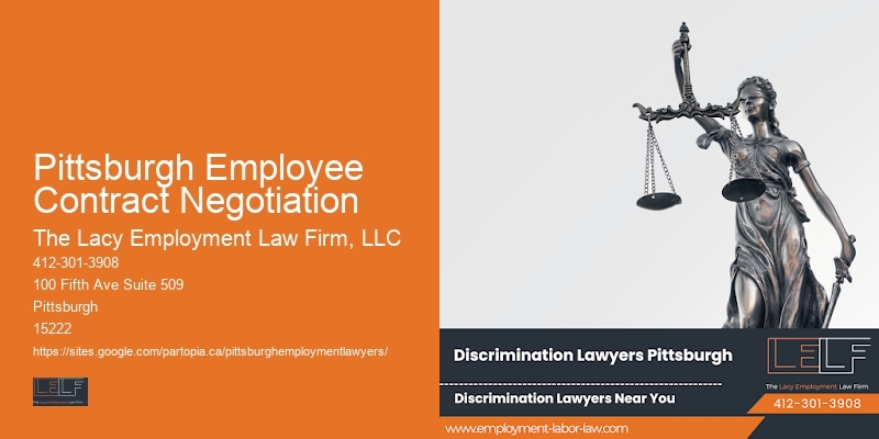 Employment dispute mediation lawyer Pittsburgh Employee Contract Negotiation