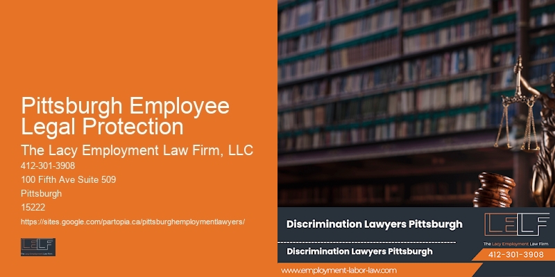 Employment law firm near me Pittsburgh Employee Legal Protection