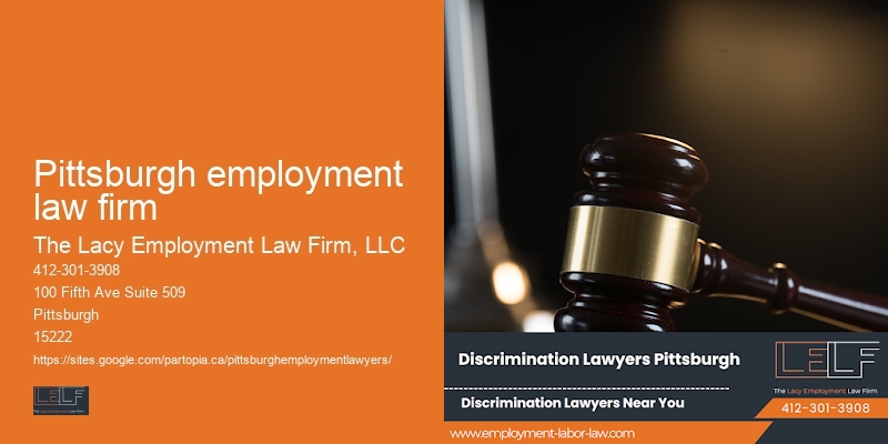 Pittsburgh employment law firm