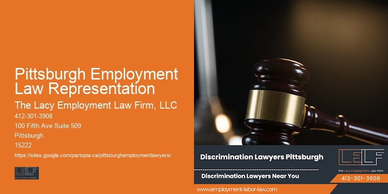 Pittsburgh Employment Law Representation