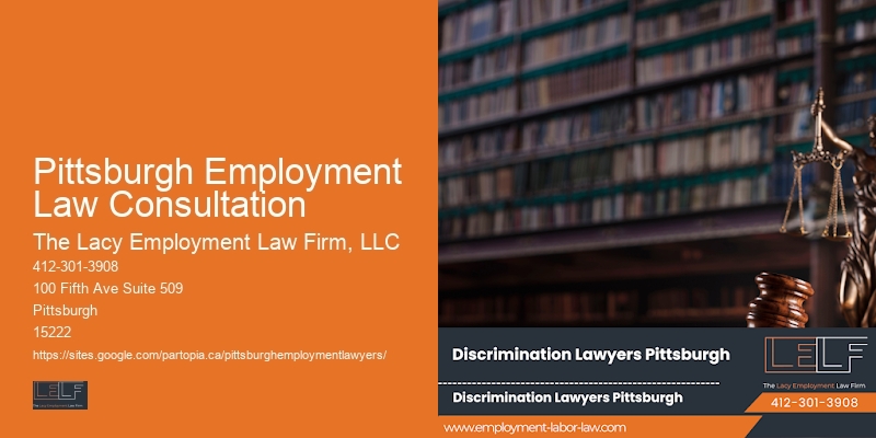 Employment Law Specialists Pittsburgh Employment Law Consultation