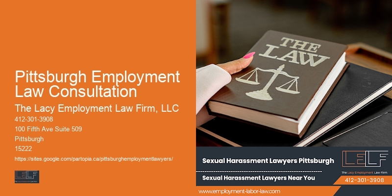 Employment law firm Pittsburgh Employment Law Consultation
