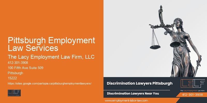 Employment Law Practice in Pittsburgh Employment Law Services