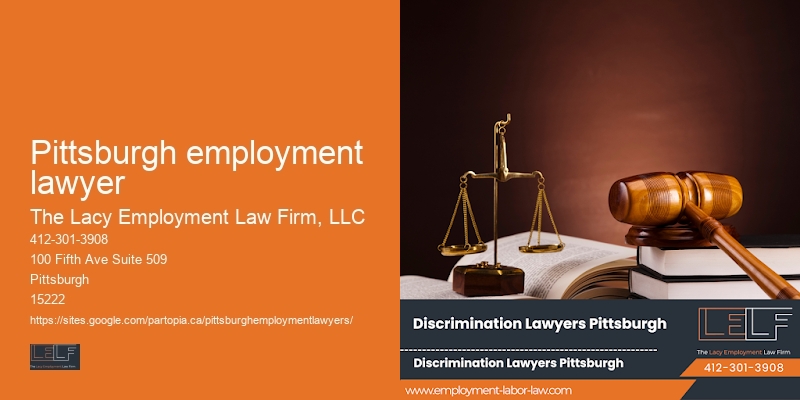Pittsburgh employment lawyer employment law guidance