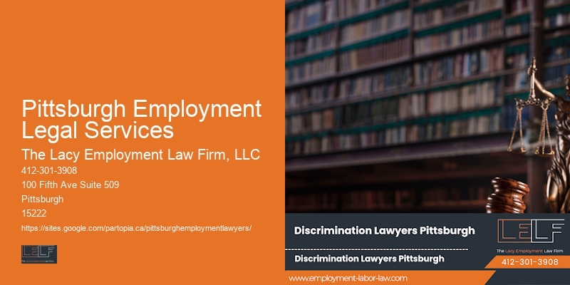 Pittsburgh Employment Legal Services employment dispute resolution