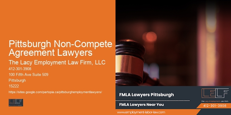 Pittsburgh Non-Compete Agreement Lawyers overtime pay disputes lawyer