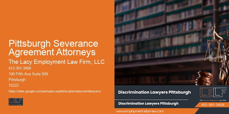 Attorney for Employment Disputes Resolution in Pittsburgh Severance Agreement Attorneys