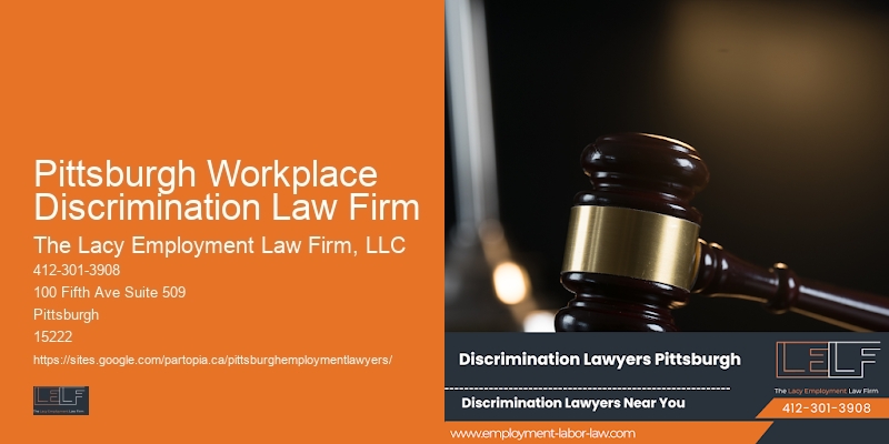 Pittsburgh Workplace Discrimination Law Firm