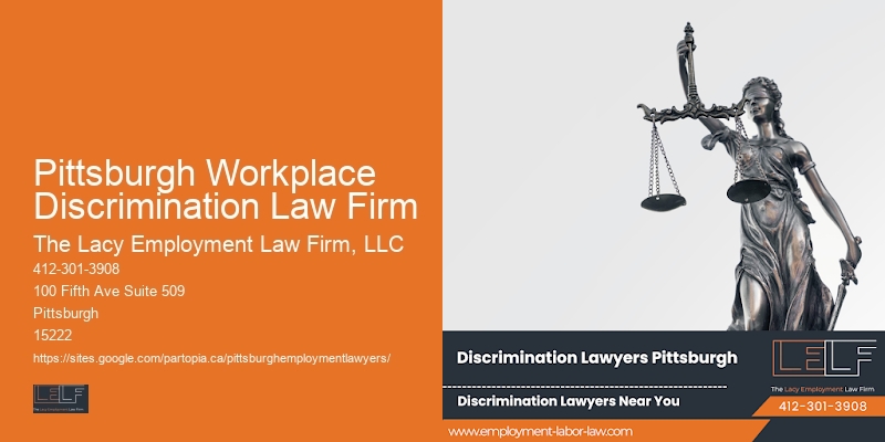 Employment law attorney Pittsburgh Workplace Discrimination Law Firm