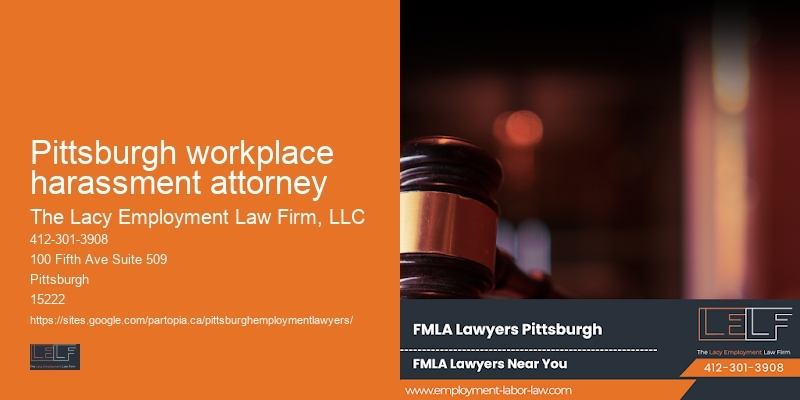 Employment attorney near me Pittsburgh workplace harassment attorney