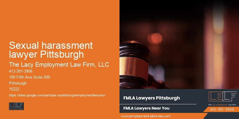 Affordable employment lawyer Sexual harassment lawyer Pittsburgh