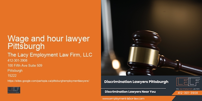 Wage and hour lawyer Pittsburgh