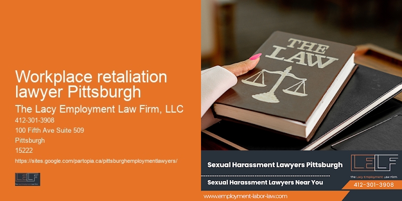 Employment Law Resources Workplace retaliation lawyer Pittsburgh