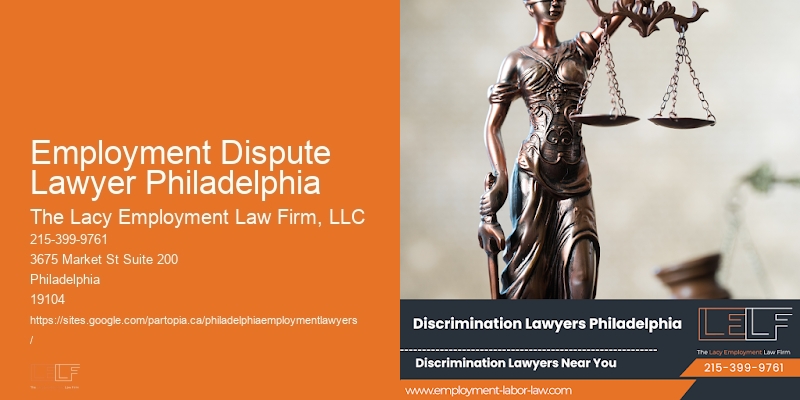 Employment Dispute Lawyer Philadelphia