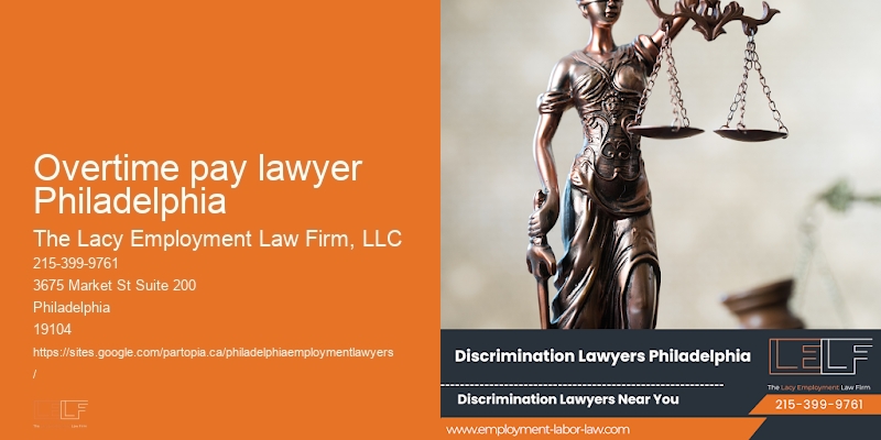 Overtime pay lawyer Philadelphia