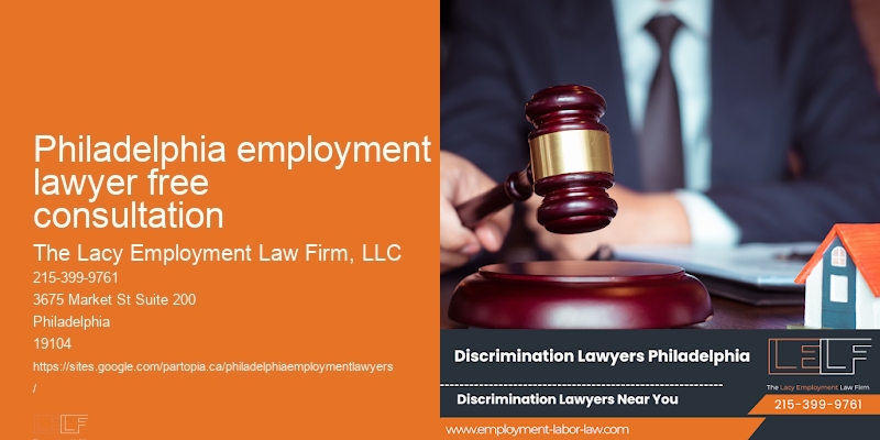 Philadelphia employment lawyer free consultation