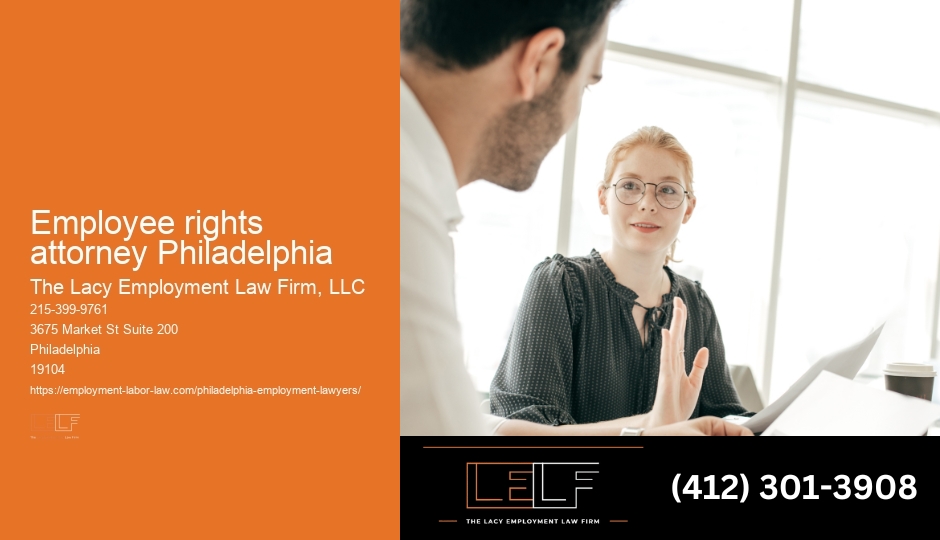 Employment law defense lawyer Philadelphia