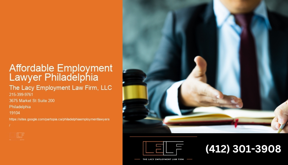Philadelphia employment law services