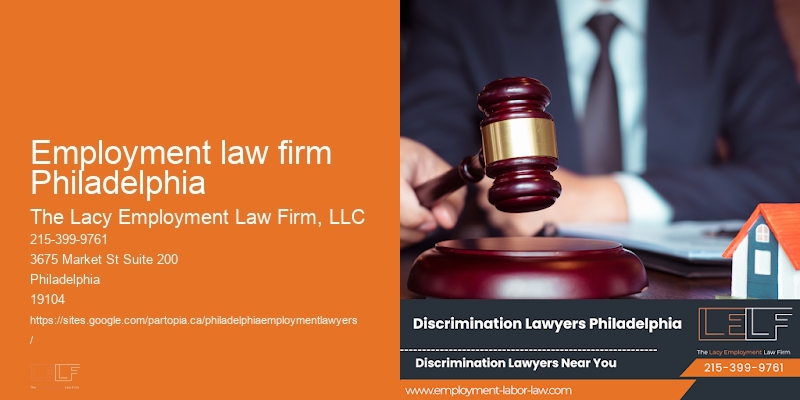 Employment law firm Philadelphia